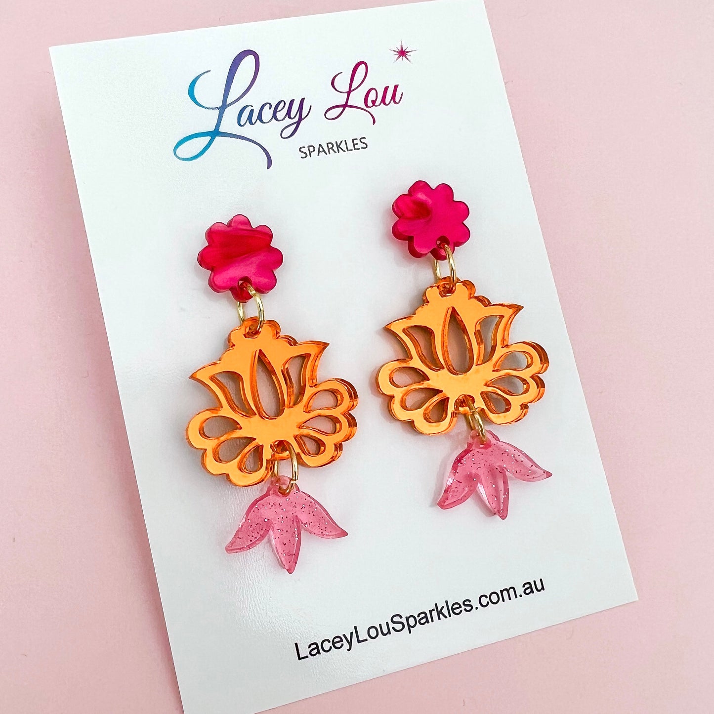 Orange Blossom Dangles