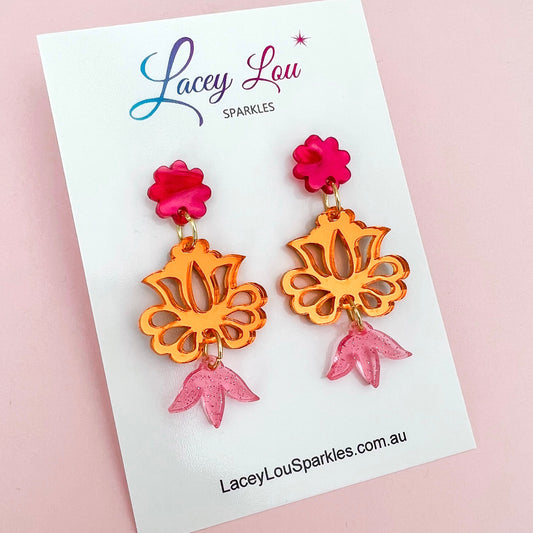 Orange Blossom Dangles