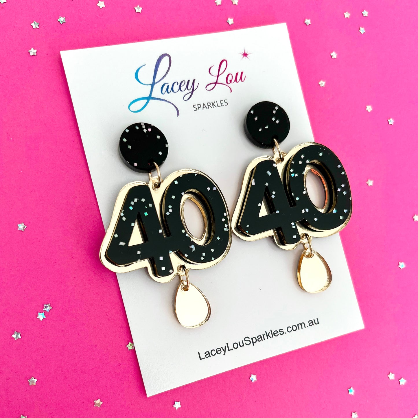 **PRE-ORDER** 80th Birthday Earrings - Multiple Designs