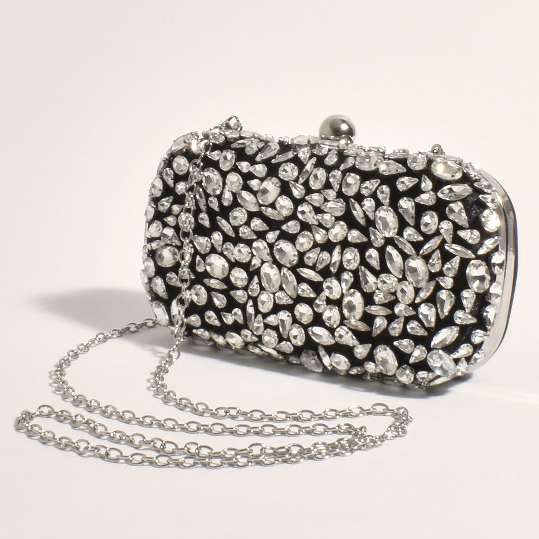 Luxe Diamante Clutch Bag