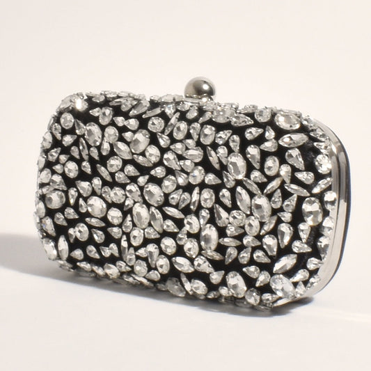 Luxe Diamante Clutch Bag