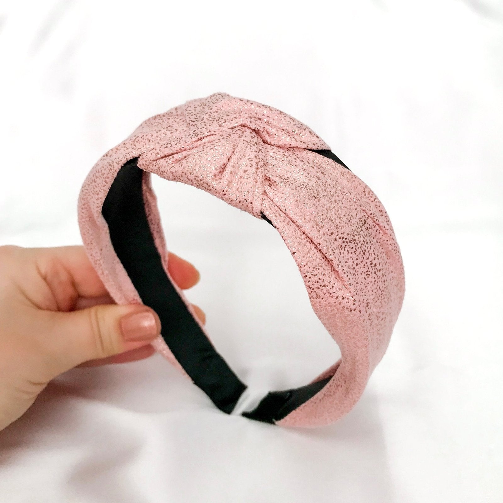 CLEARANCE Imogen Sparkly Knotted Headband - Lacey Lou Sparkles