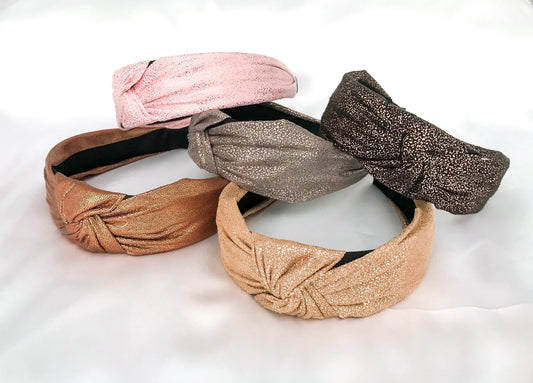CLEARANCE Imogen Sparkly Knotted Headband - Lacey Lou Sparkles