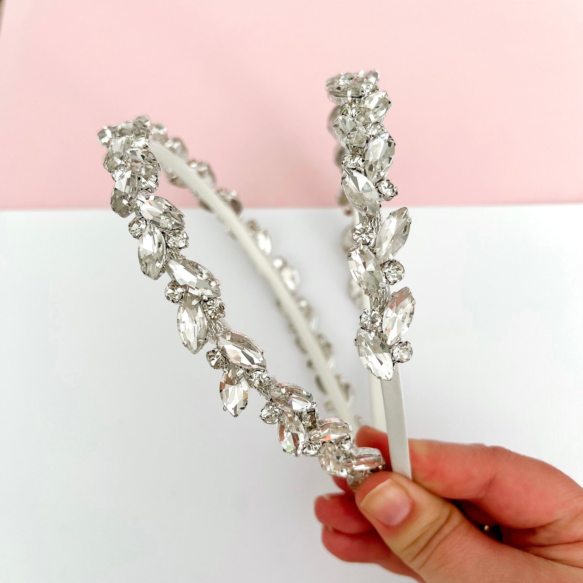 Crystal Rhinestone Headband - Lacey Lou Sparkles