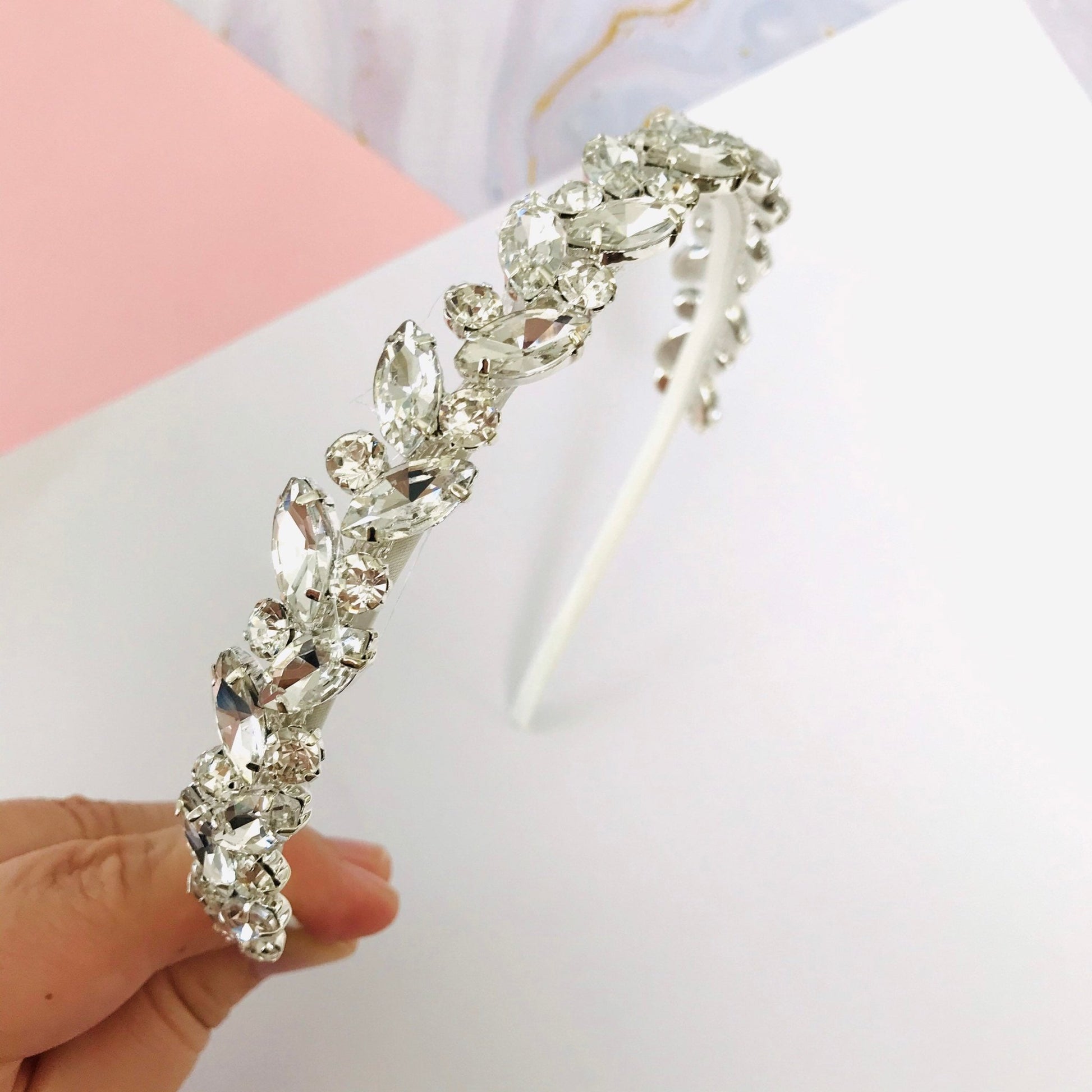 Crystal Rhinestone Headband - Lacey Lou Sparkles