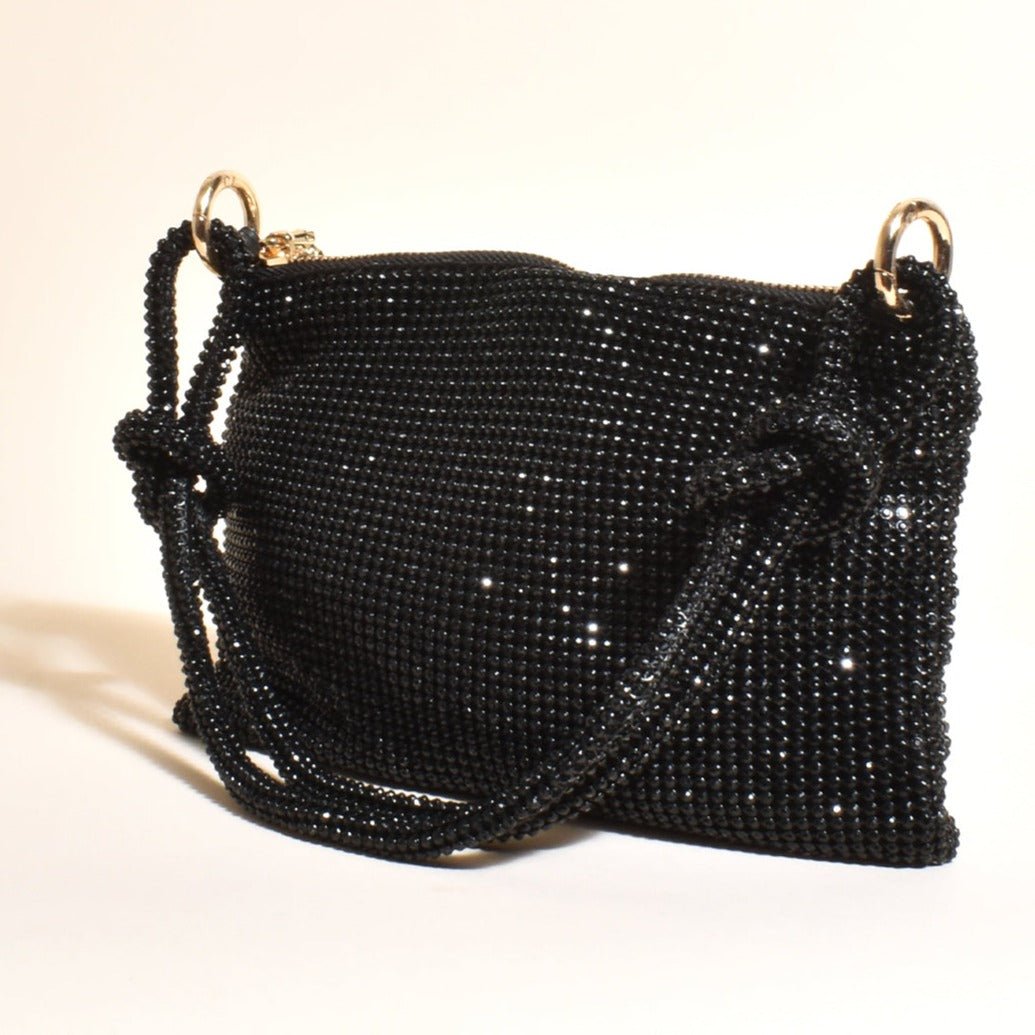 Silver jewelled online bag