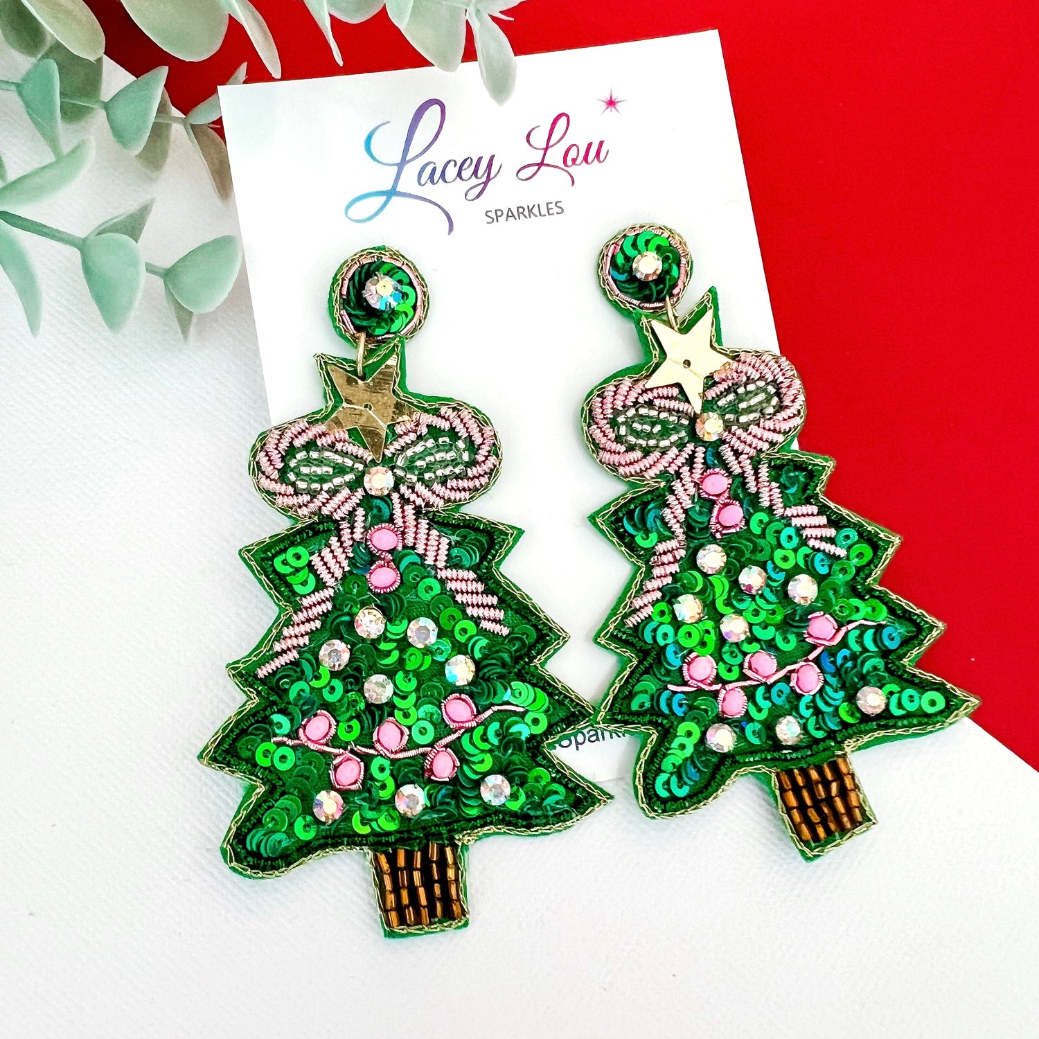 STATEMENT CHRISTMAS EARRINGS