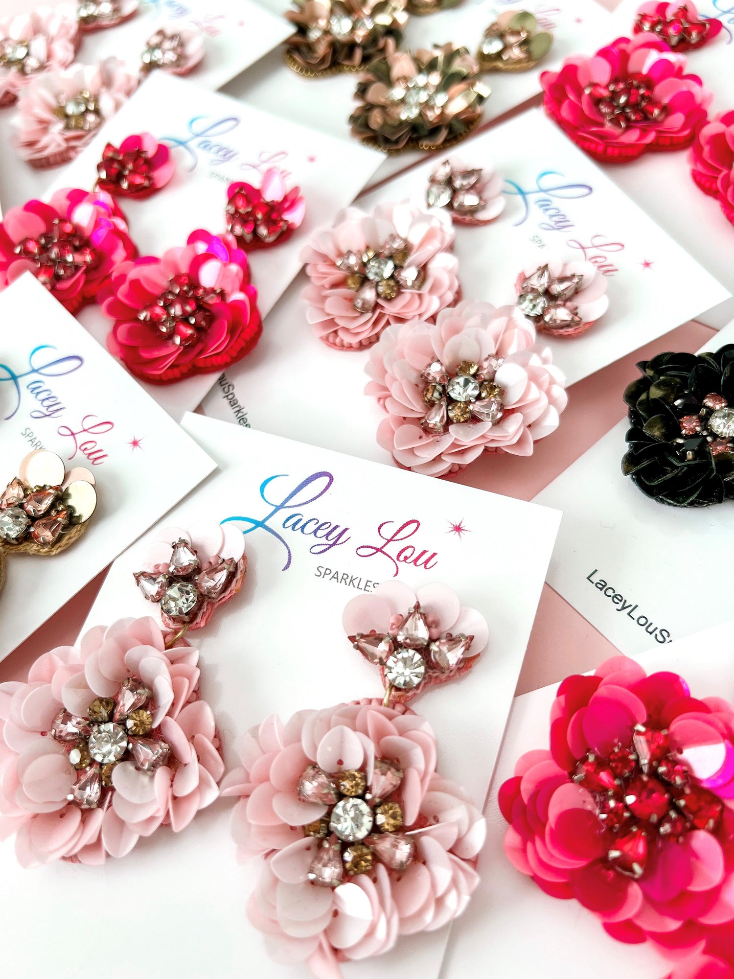 BEADED EARRINGS