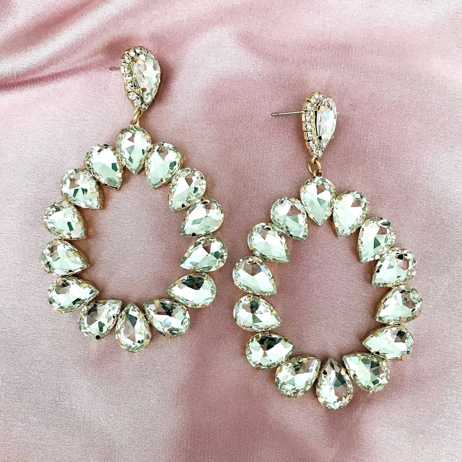RHINESTONE EARRINGS