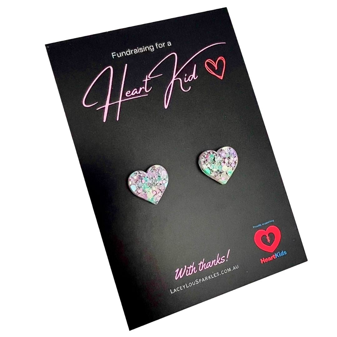 HeartKids Fundraiser Acrylic Studs February 2026