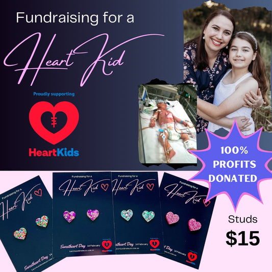 HeartKids Fundraiser Studs February 2025