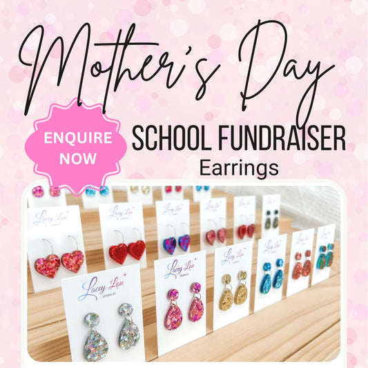 School Mother's Day Stall Earrings 2024