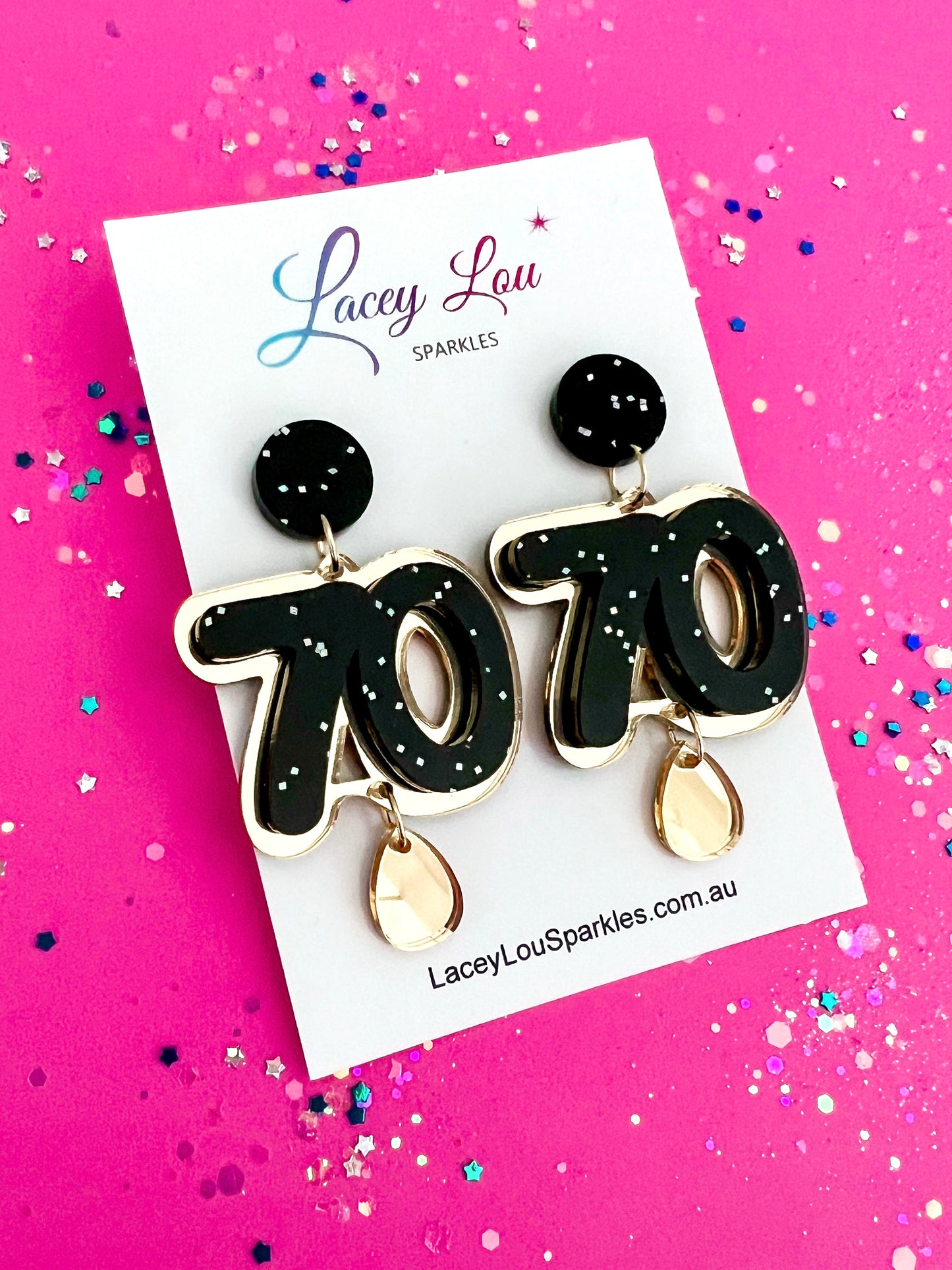 **PRE-ORDER** 70th Birthday Earrings