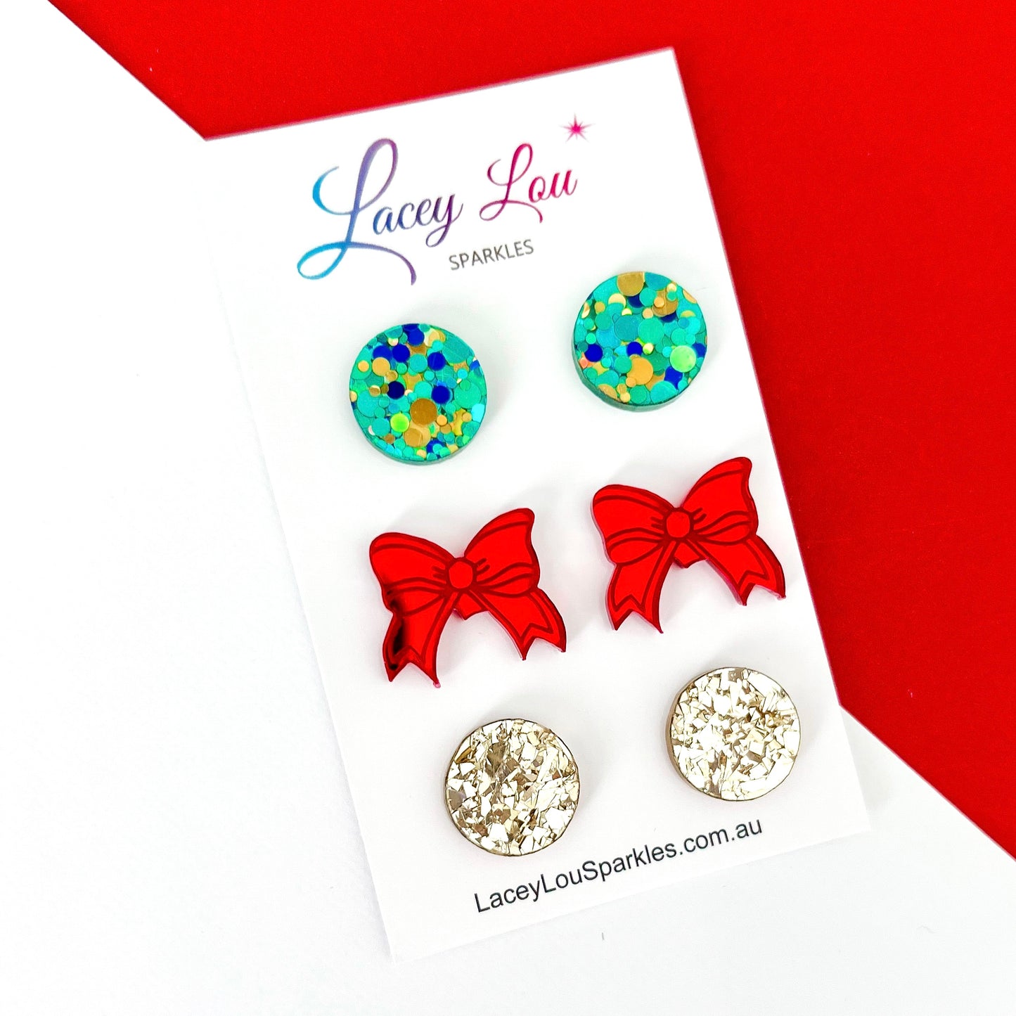 Christmas Stud Earrings Set