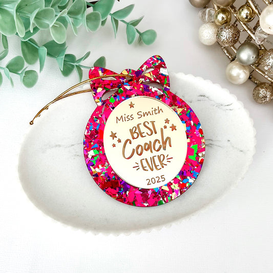 Coach Christmas Bauble **PRE-ORDER** 2025
