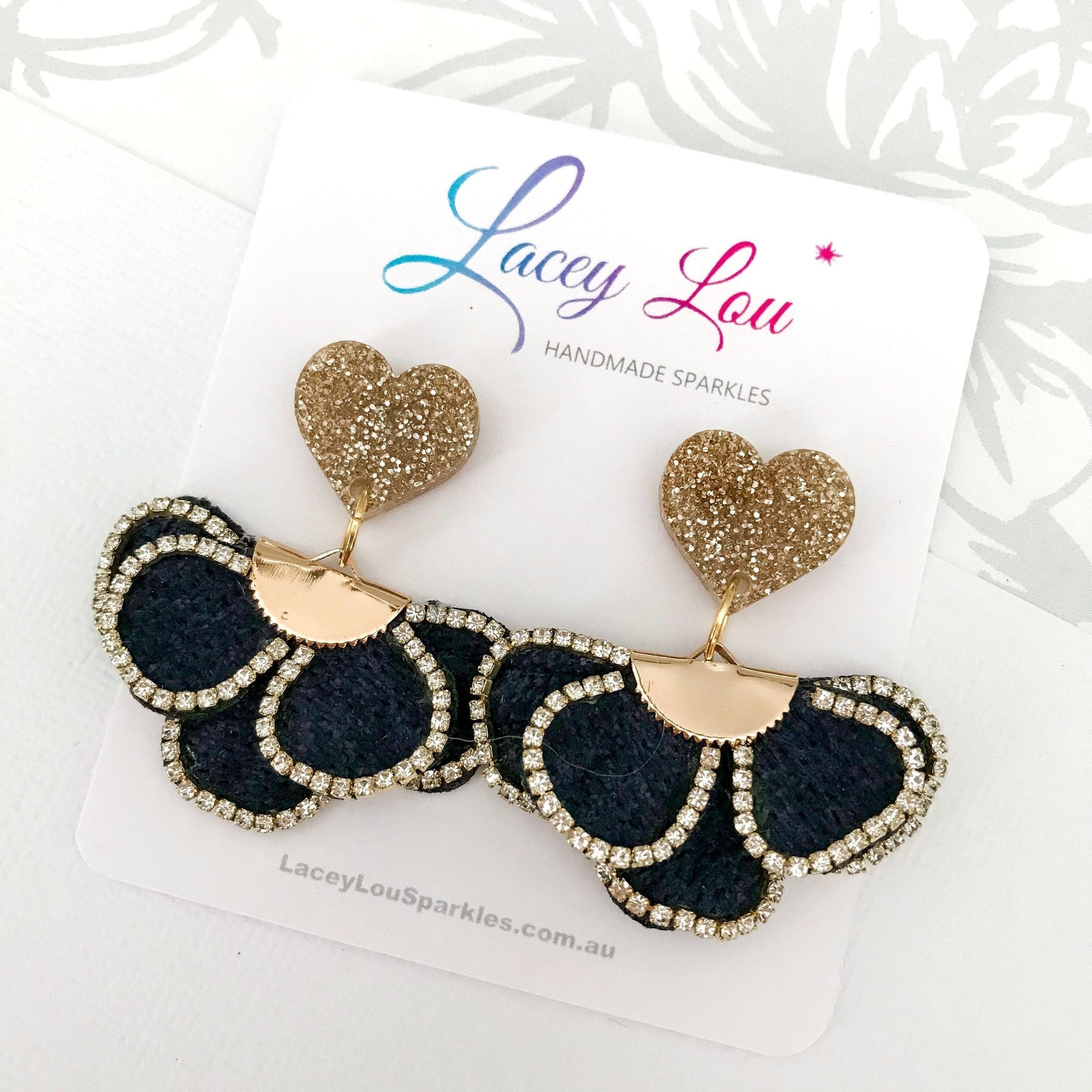 Navy on sale earrings australia